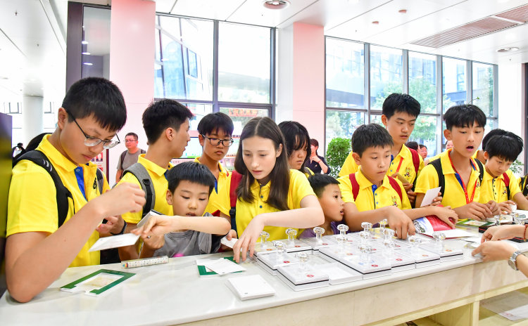 华裔学生的“文化寻根”之旅：探秘渭南市博物馆汉字与植物印染魅力_fororder_DSC_5234